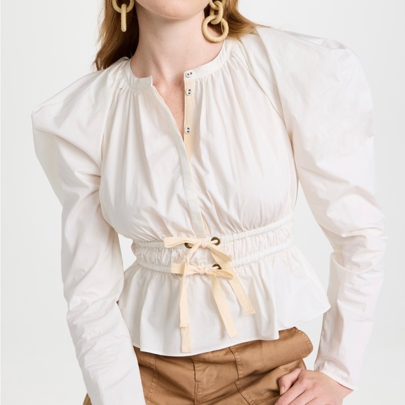 Ulla Johnson Edena Blouse sz 12 NWT - Picture 6 of 8